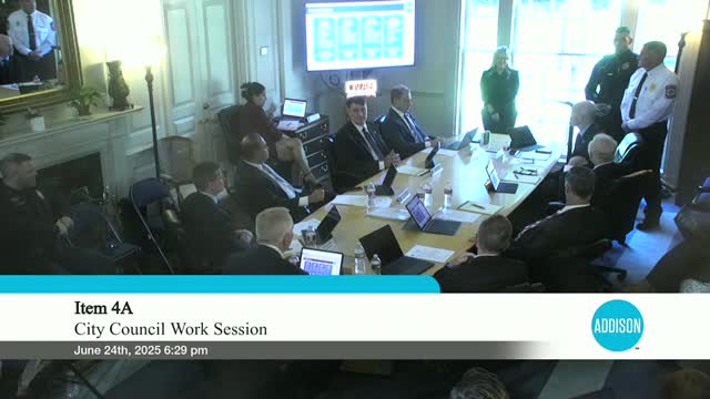 Addison council approves repeal of city tax on personal-use leased vehicles effective tax year 2026