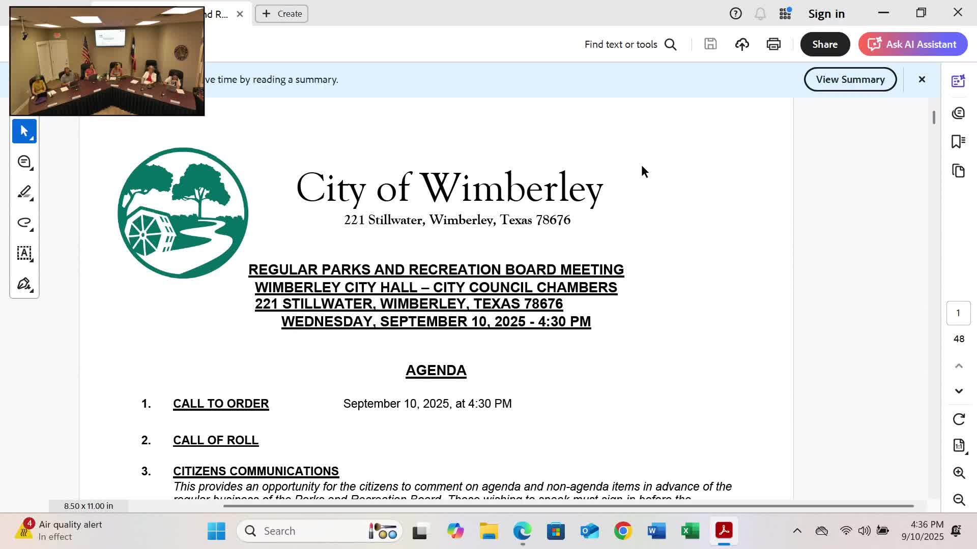 Blue Hole swim operations disrupted by major leak and storm damage; no injuries reported