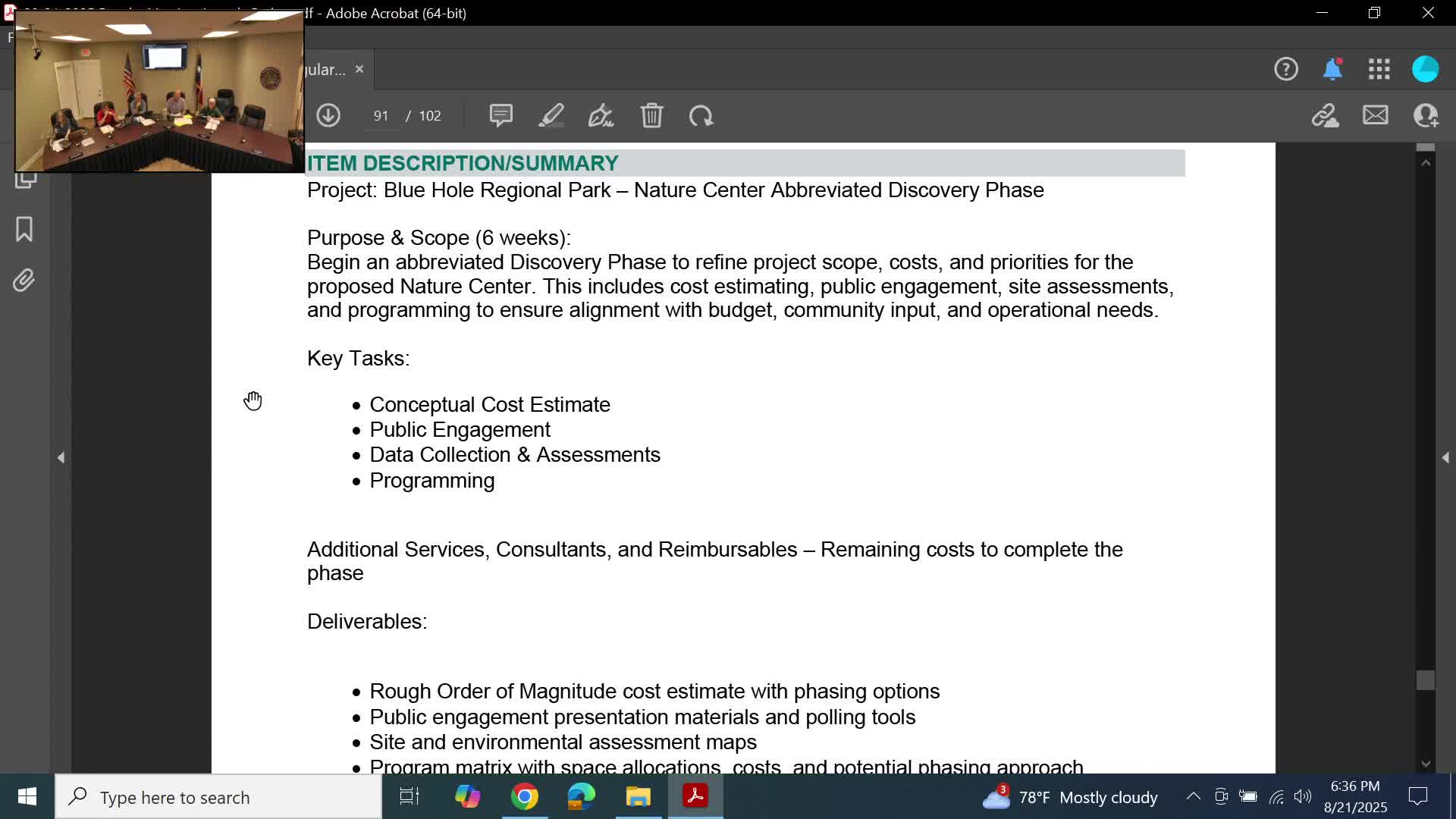 Council approves Lake Flato agreement to begin design work for Blue Hole Nature Center