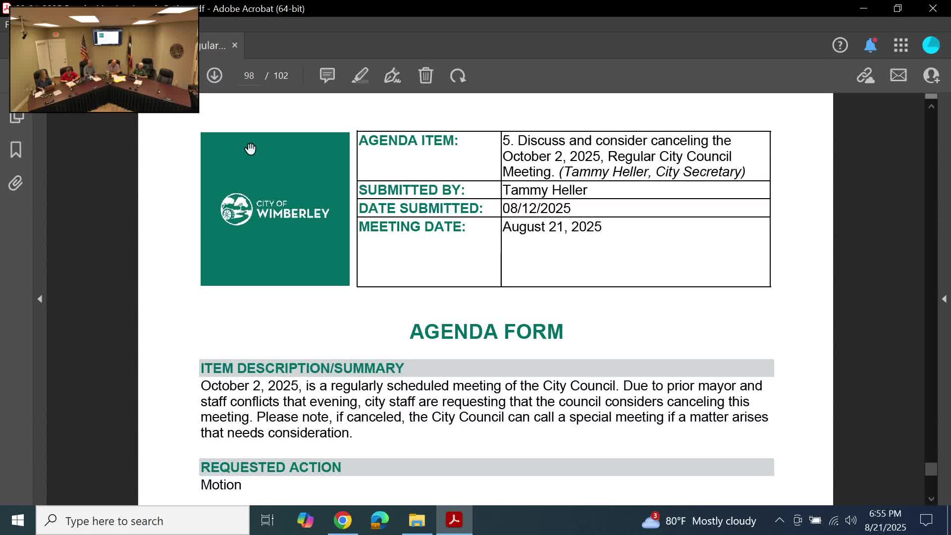 Council approves right-of-entry agreement to survey property tied to Old Kyle/Oldham project