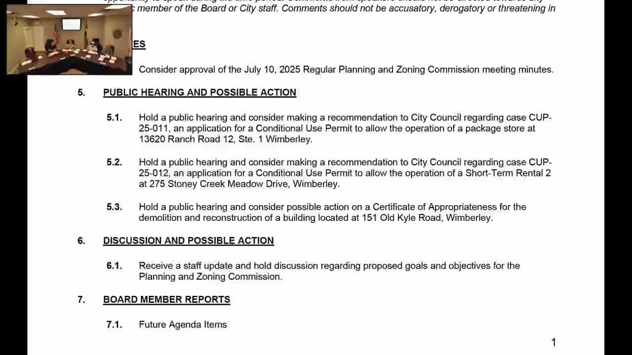 Commission orders 60‑day stay and revised plans for proposed demolition at 151 Old Kyle Road