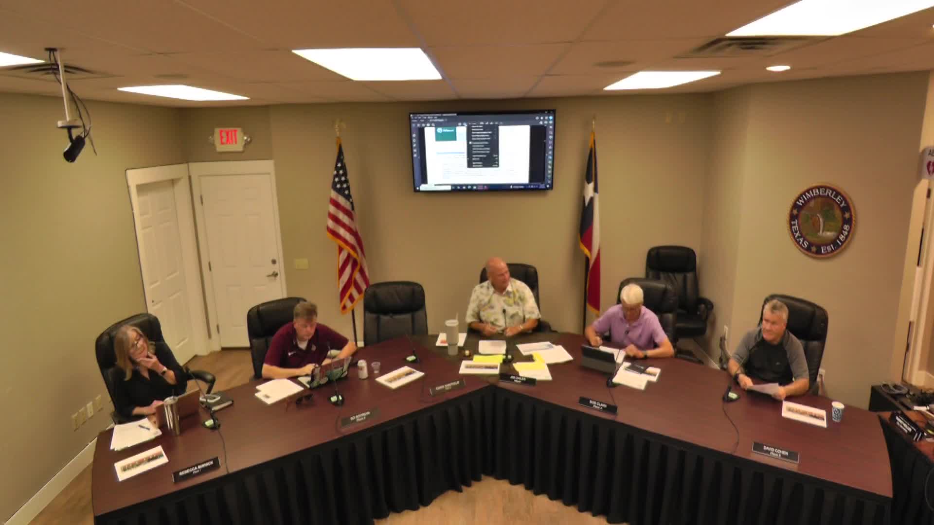 Wimberley council seeks focused task force for local emergency alerts after July storms