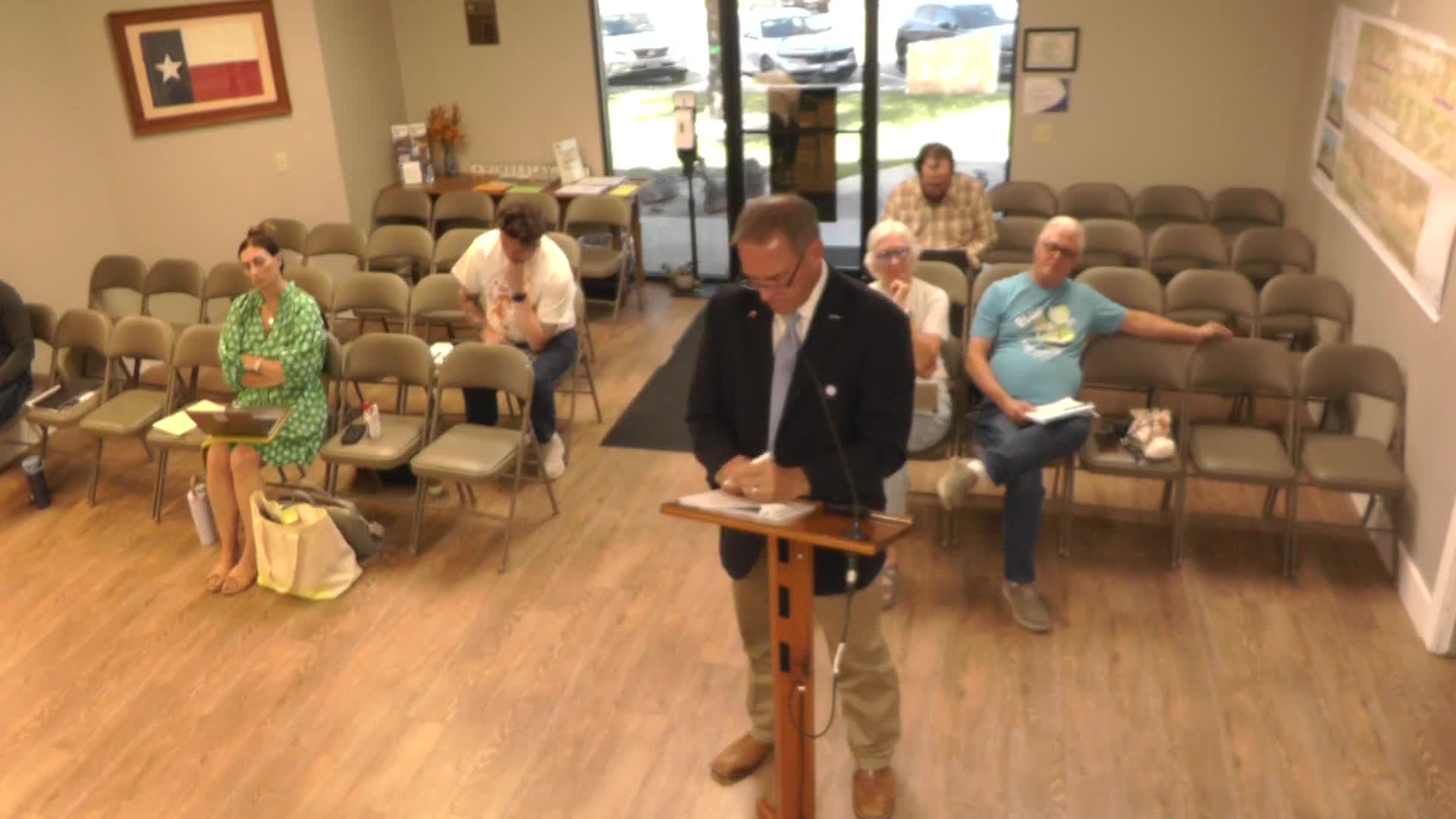 Wimberley reviews preliminary FY2025–26 budget; community center moved into parks fund