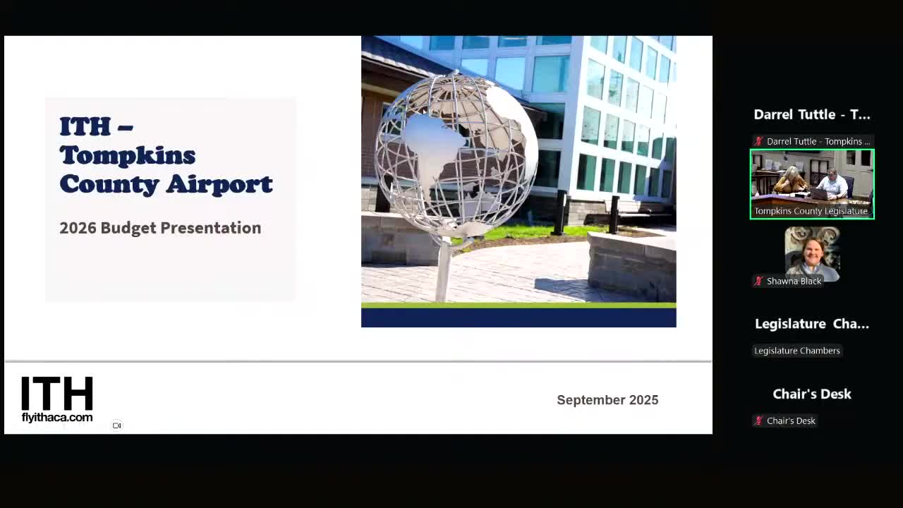 Ithaca/Tompkins Airport seeks nearly $2M subsidy to lower cost‑per‑enplanement and attract more flights