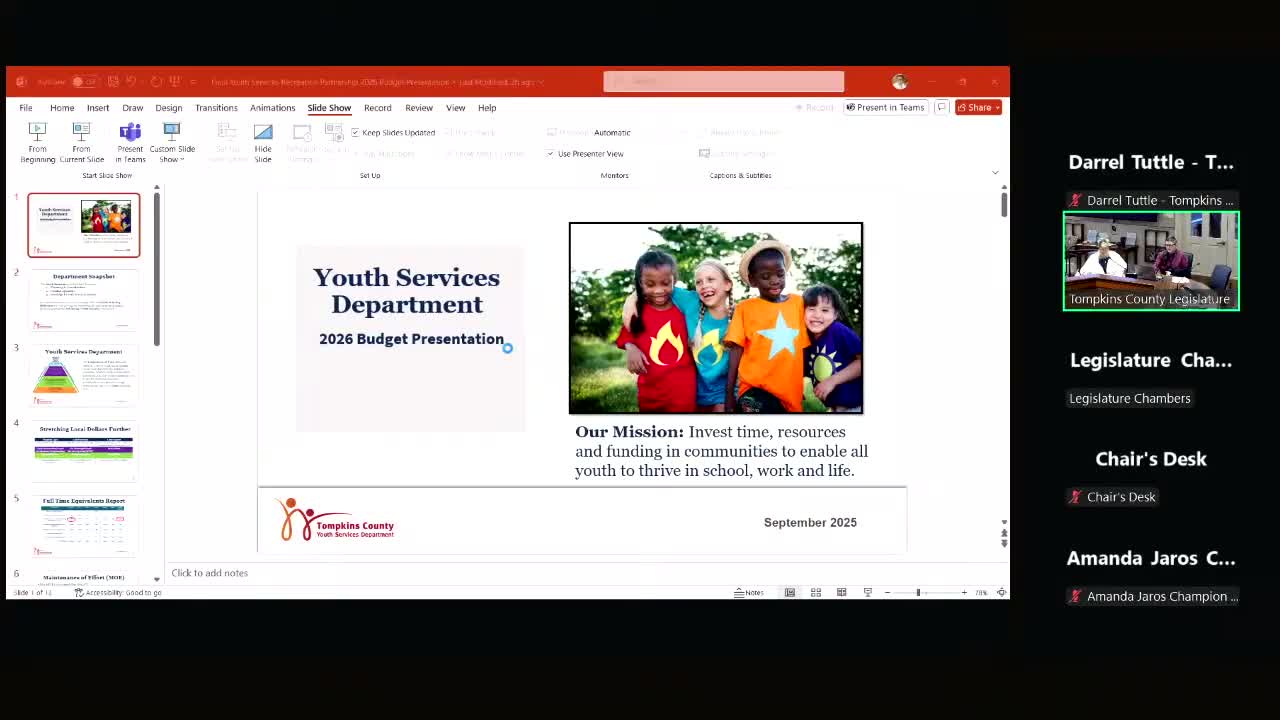 Youth services ask: restore coordinator post, extend CCE outreach funding and modest local increases