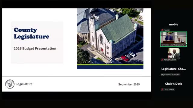 Clerk of the Legislature seeks modest travel and supplies funding as body expands to 16 members