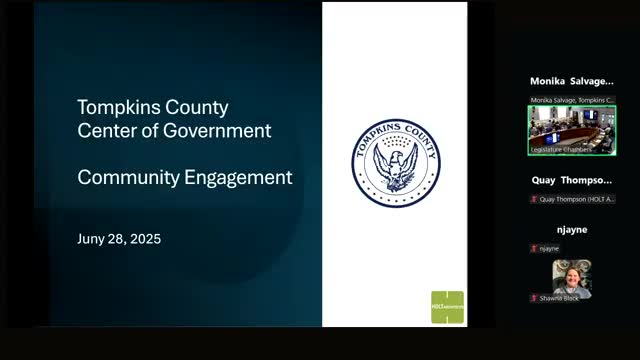 Tompkins County presents early designs for new Center of Government after public survey