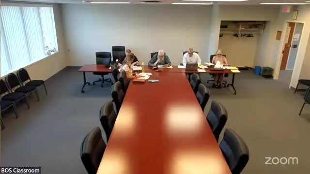 Planning agency reviews Kingsbury wedding-venue use-variance request; member urges strict-scrutiny findings