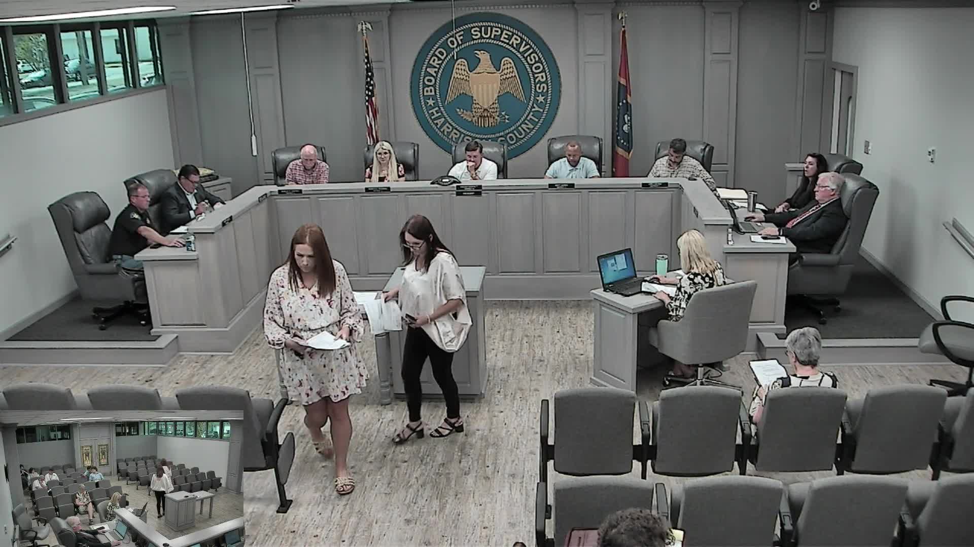 Harrison County Board Approves Salary Increases and Educational Travel for Tax Collectors