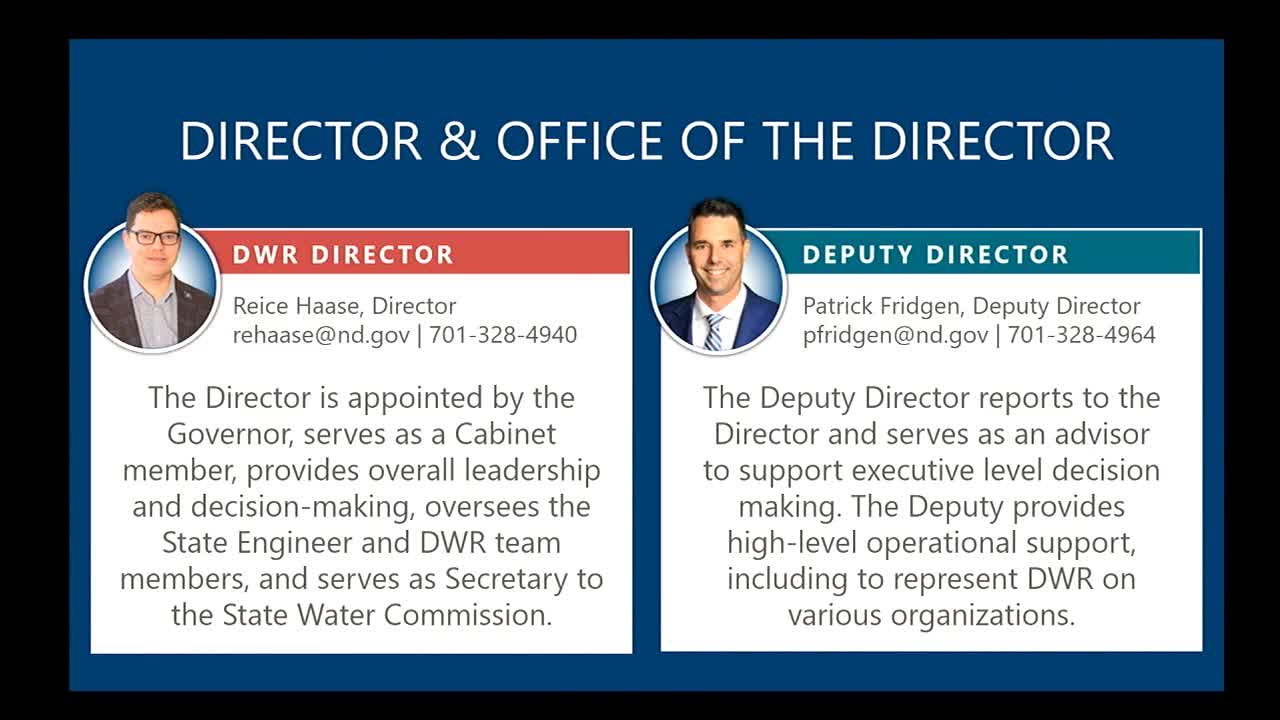North Dakota Water Resource Management Committee Discusses Devil's Lake and Treatment Projects