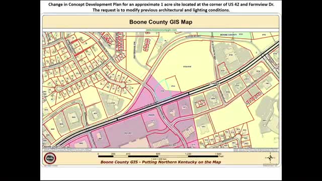 Union and Florence review Bank of America's architectural changes for Farmview Drive site