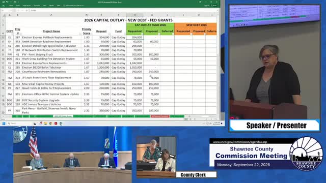 Commission Approves $2.5M Capital Outlay Budget and HSA Funding for 2026