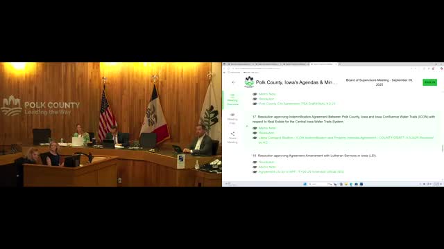 Polk County conservation director outlines land transfer, environmental reviews for ICON Water Trails project