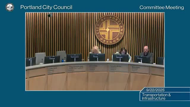 Portland Transportation Committee Discusses Street Plaza Program and Public Right of Way Innovations