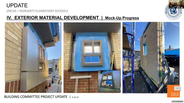 Design Team Discusses Security Features and Materials for School Construction Projects