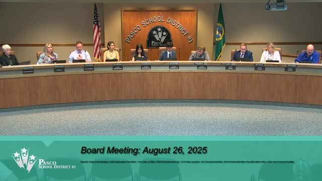 Board to consider policy updates: stock epinephrine, updated oath language and protected‑class revisions from ESHB 1296
