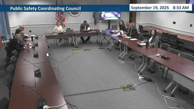 PSCC updates on mobile probation/reentry unit; JAG application under review