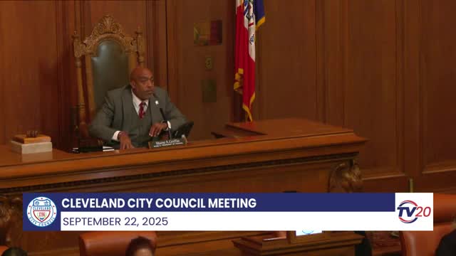 Reverend Pamela Pinkney advocates for mothers' rights at Cleveland community meeting