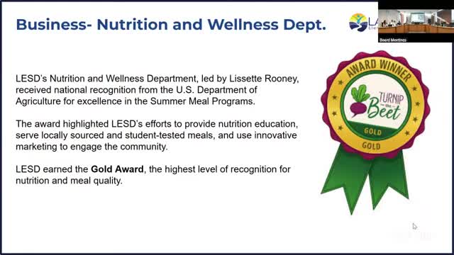 Lawndale trustees hear overview of district wide 2025 60 2030 strategic arts plan; full plan slated for Sept. 4 approval