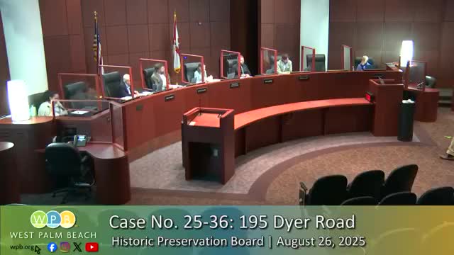 Historic Preservation Board denies demolition of dilapidated garage at 3015 Washington Road