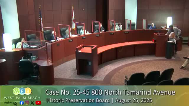 Board approves mixed-use building at 800 N. Tamarind with design refinements and screening requirements