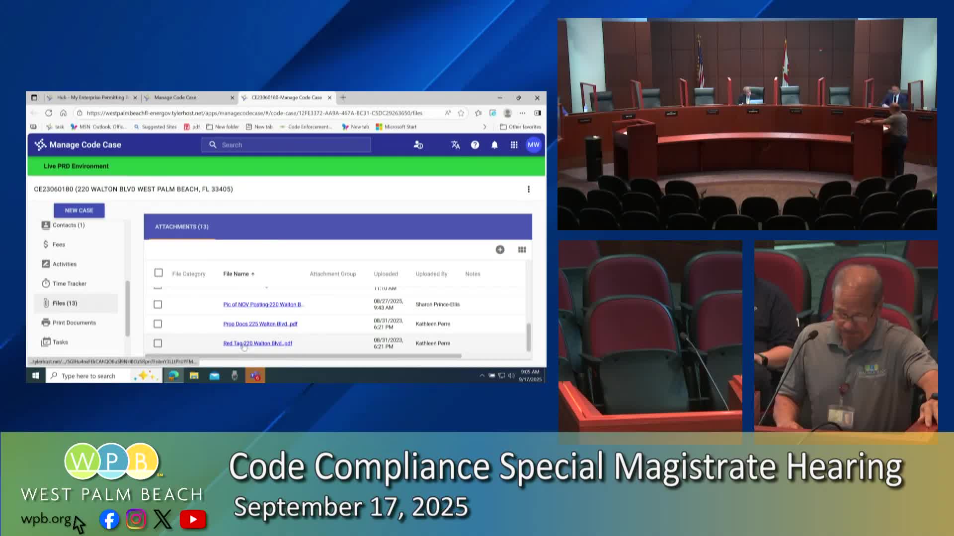 City Inspector Orders 60 Day Compliance Period for Building Permit Violations