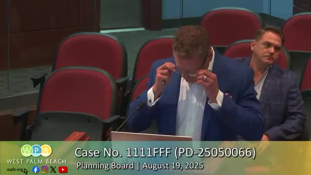 Planning board recommends facade changes, setback waiver for Palm Beach Atlantic parking garage