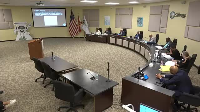 Sanford commissioners advance fire-assessment ordinance after heated public hearing