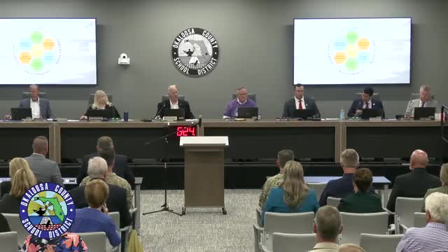 Okaloosa school board adopts Purple Star resolution to strengthen services for military-connected students