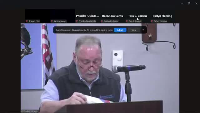 Provided transcript contains no identifiable substantive agenda items