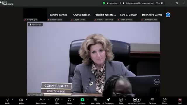 Precinct 5 proposes countywide code enforcement under constable; commissioners debate staffing and pay priorities