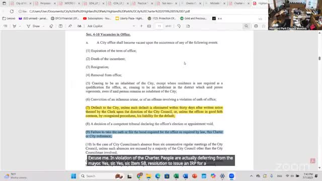 Council approves RFP for new communications system and asks that council packets be posted online