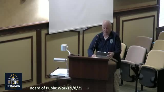 Lebanon adopts seven police policy updates, including body‑worn camera and towing rules