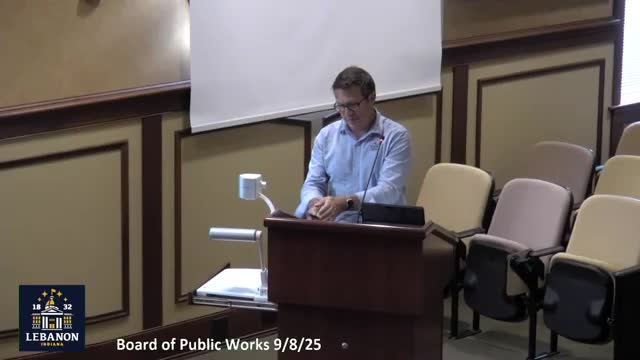 Board authorizes bidding for County Road 100 South/400 East off‑site drainage tied to roundabout