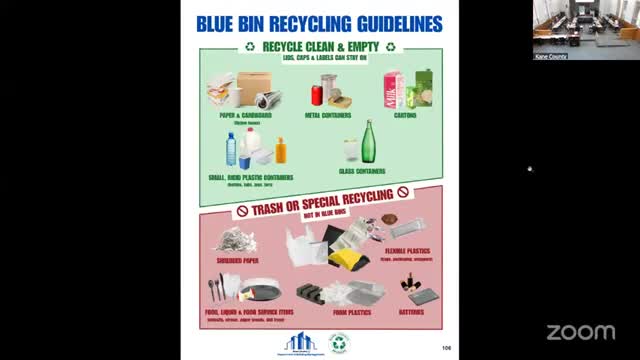 County solid-waste staff preview regional recycling campaign and Sept. 27 drop-off event