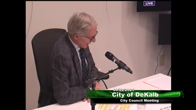 DeKalb Council Initiates Discussion on Homelessness Crisis and Community Services