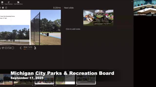 Parks superintendent highlights ARPA‑funded safety and arts projects, plus Trail Creek Week events