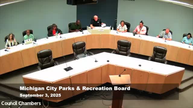 Parks board approves year‑end fund transfers in resolutions 1073 and 1074