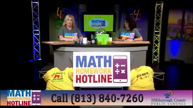 Math Homework Hotline reviews sums and differences of rational numbers