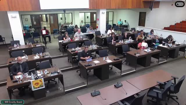 Will County board members debate moving public comment to start of committee agendas