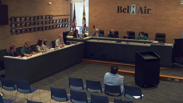 Bel Air administrator details grants, roadwork, and upcoming Maryland American Water presentation