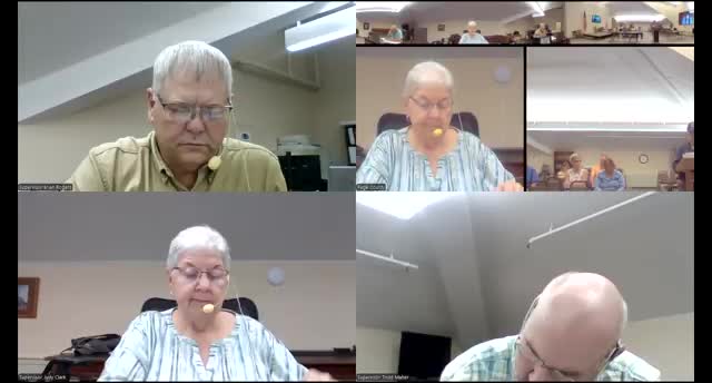 County engineer updates board on road maintenance, equipment issues and five-year program