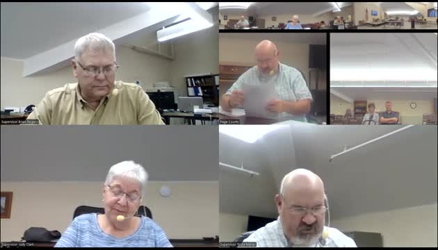 Supervisors report ISAC takeaways; county to monitor proposals for battery storage, nitrogen drilling and crypto‑mining