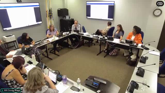 Will County committee debates 2026 legislative agenda language on equity, housing and workforce items