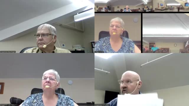 County engineer briefs supervisors on mower failures and gravel-road mowing policy