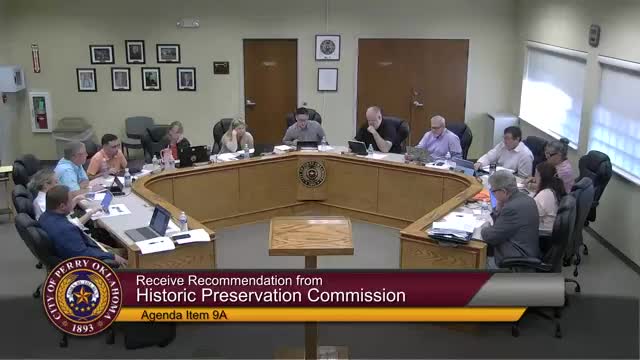 Perry council trims proposed historic-preservation district, sends smaller map to public hearing