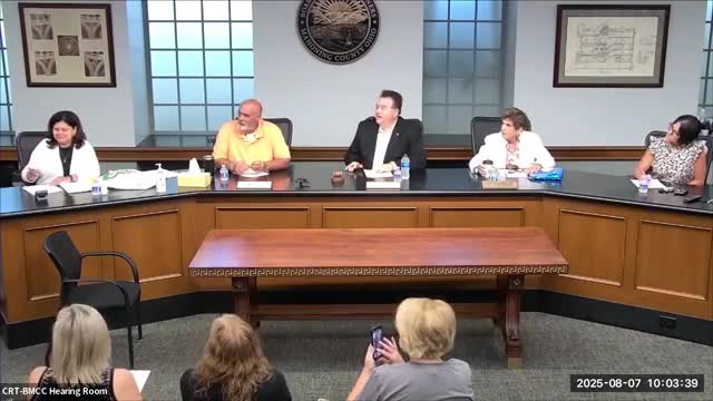 Activists press county commissioners on petition to abolish Ohio property taxes; commissioners hear but take no action