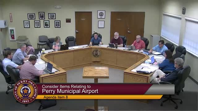 Perry approves $1.01 million hangar contract, accepts FAA and state grants