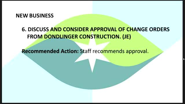 Council approves change orders for Phase 2 stormwater project to replace and lower water lines