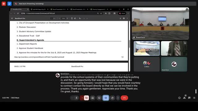Board agrees to begin facilities work sessions after district weighs modular classrooms as short‑term space option